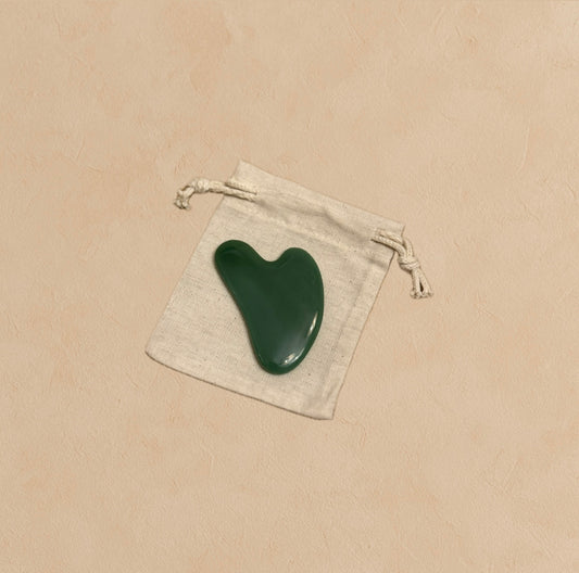 Aventurin Gua Sha Yüz Masaj Taşı