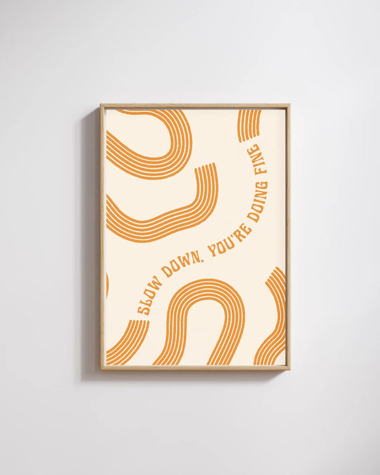 Flow Poster – 48x68 cm