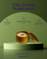 Alevden Bakıma - Nemlendirici Soya Mum